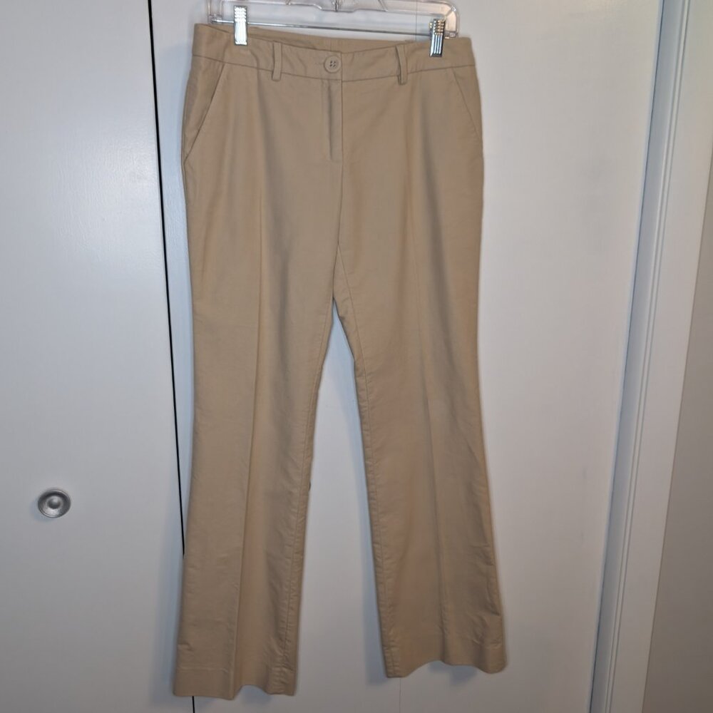 R.E.D. Valentino Wide Leg Cotton Stretch Trousers SZ6